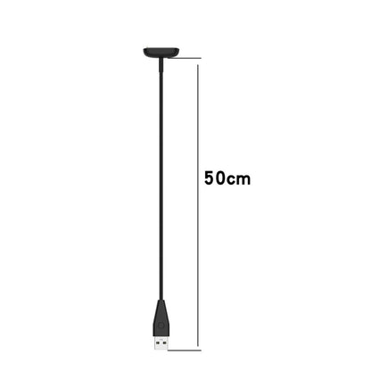 0.5m Fitbit Luxe  Magnetisk  USB Opladningskabel - Sort#serie_028
