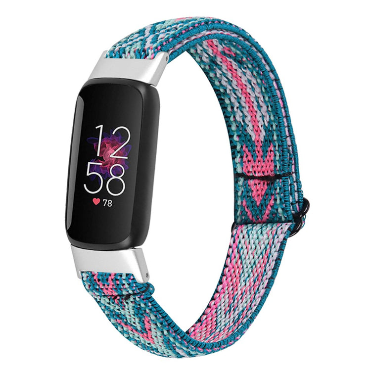 Super godt Fitbit Luxe Nylon Rem - Grøn#serie_12