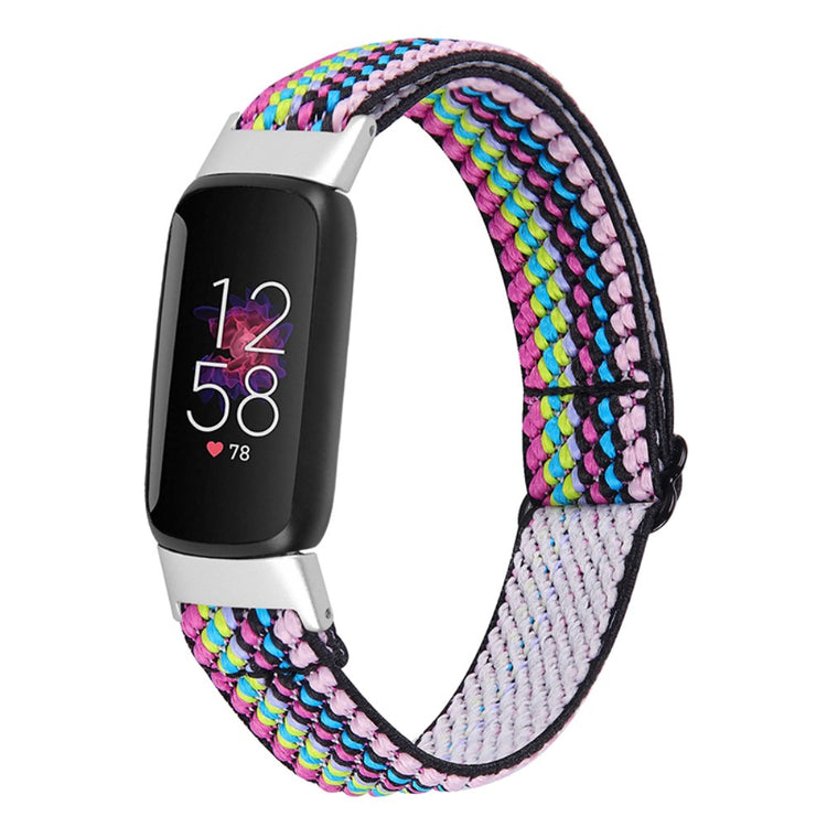 Super godt Fitbit Luxe Nylon Rem - Flerfarvet#serie_3