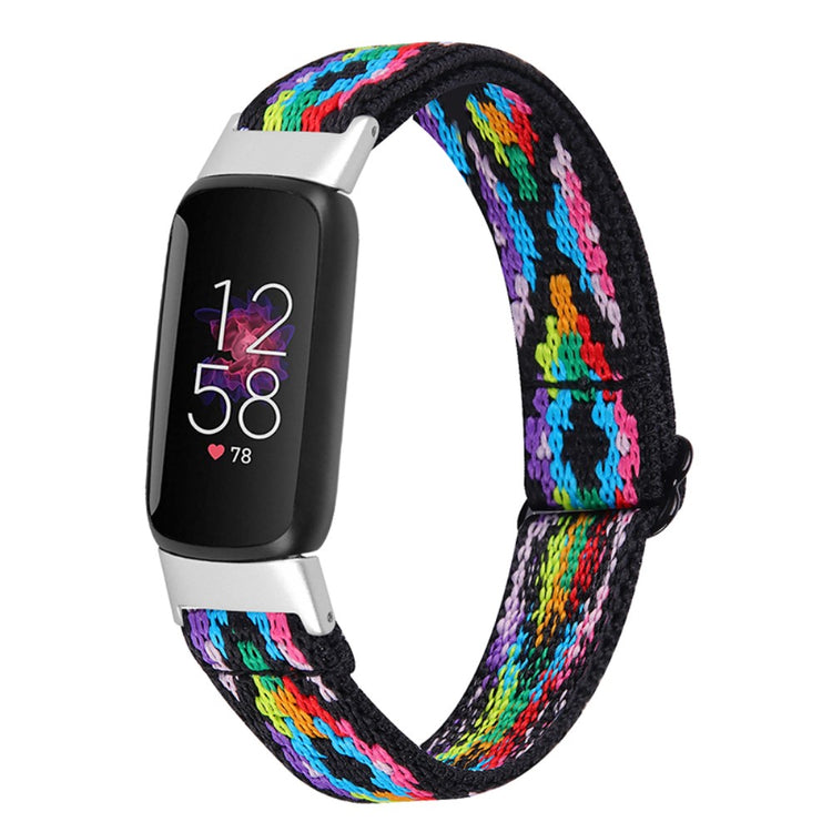 Super godt Fitbit Luxe Nylon Rem - Flerfarvet#serie_4