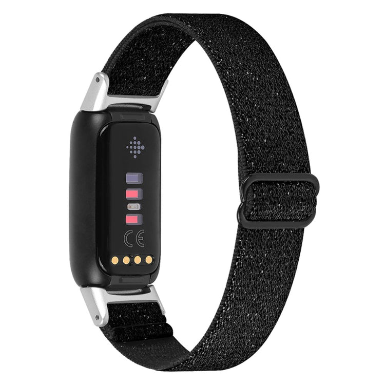 Super godt Fitbit Luxe Nylon Rem - Sort#serie_8