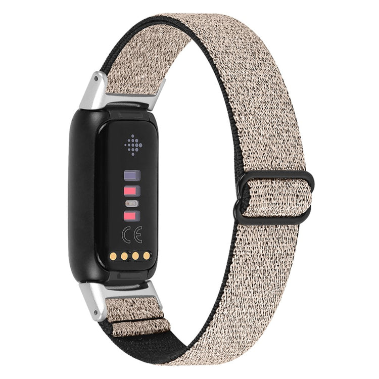 Super godt Fitbit Luxe Nylon Rem - Guld#serie_9