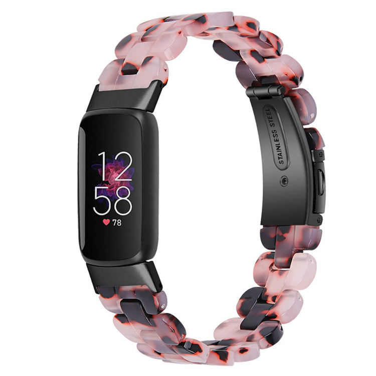 Meget elegant Fitbit Luxe Plastik Rem - Pink#serie_6