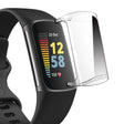 Flessibile Fitbit Charge 5 Cover con Protezione schermo in Silicone / TPU