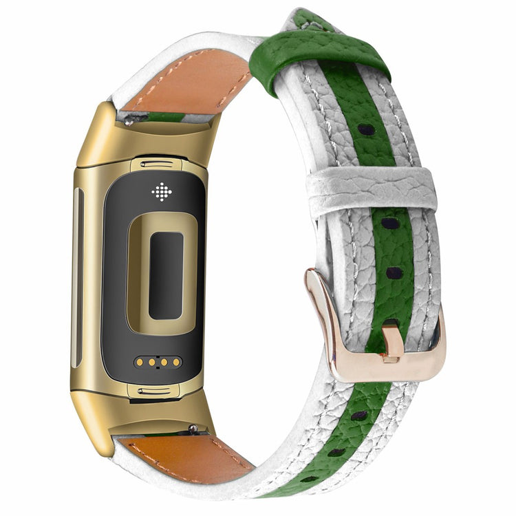  Fitbit / Fitbit Charge 5 Ægte Læder Urrem#serie_1