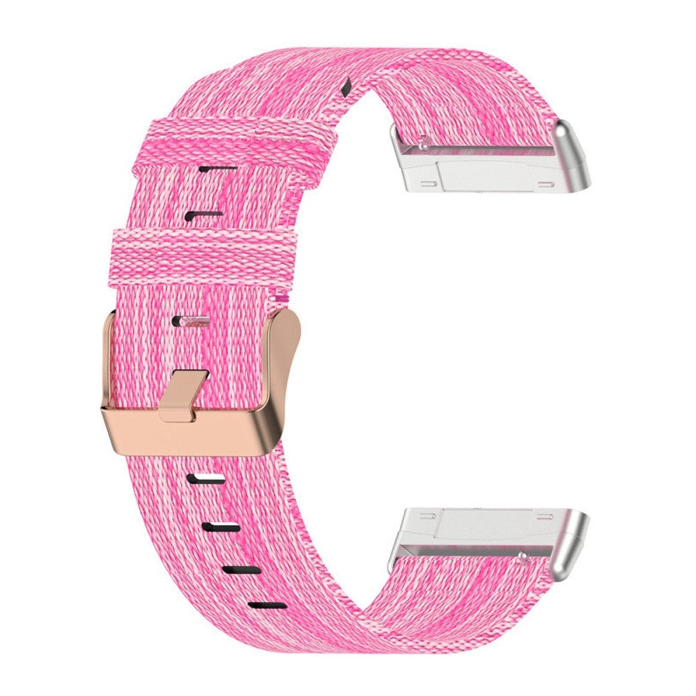 Meget fint Universal Fitbit Nylon Rem - Pink#serie_5