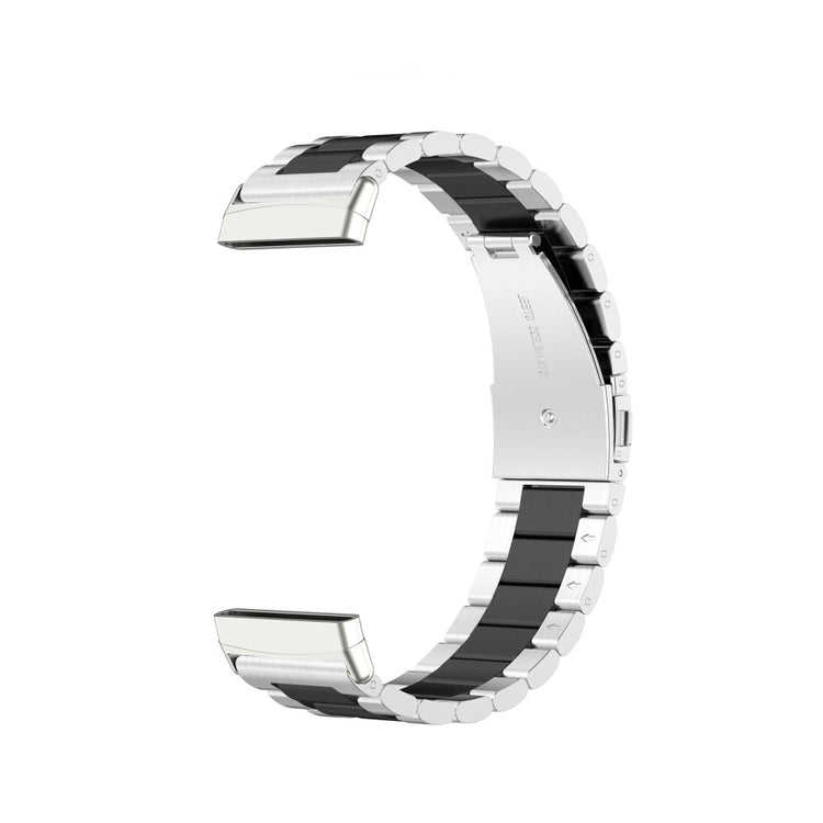 Klassisk Universal Fitbit Metal Rem - Sølv#serie_4