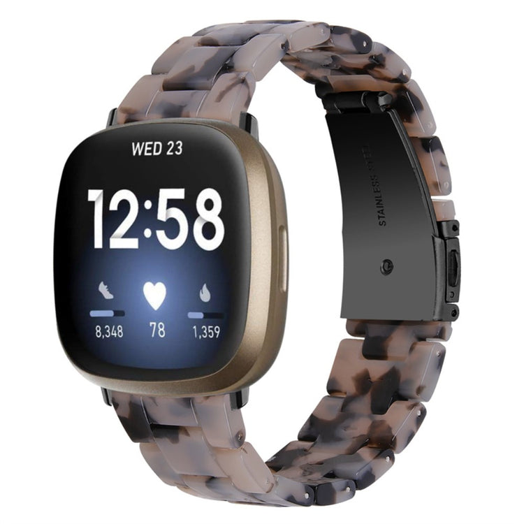 Mega pænt Fitbit Sense 2 / Fitbit Versa 4  Rem - Sølv#serie_20