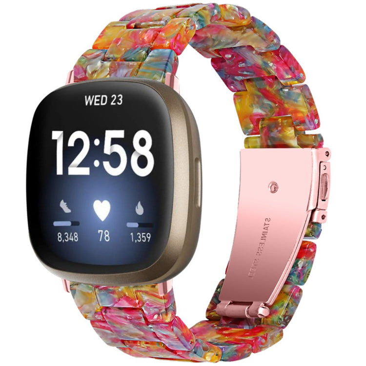 Mega pænt Fitbit Sense 2 / Fitbit Versa 4  Rem - Flerfarvet#serie_5