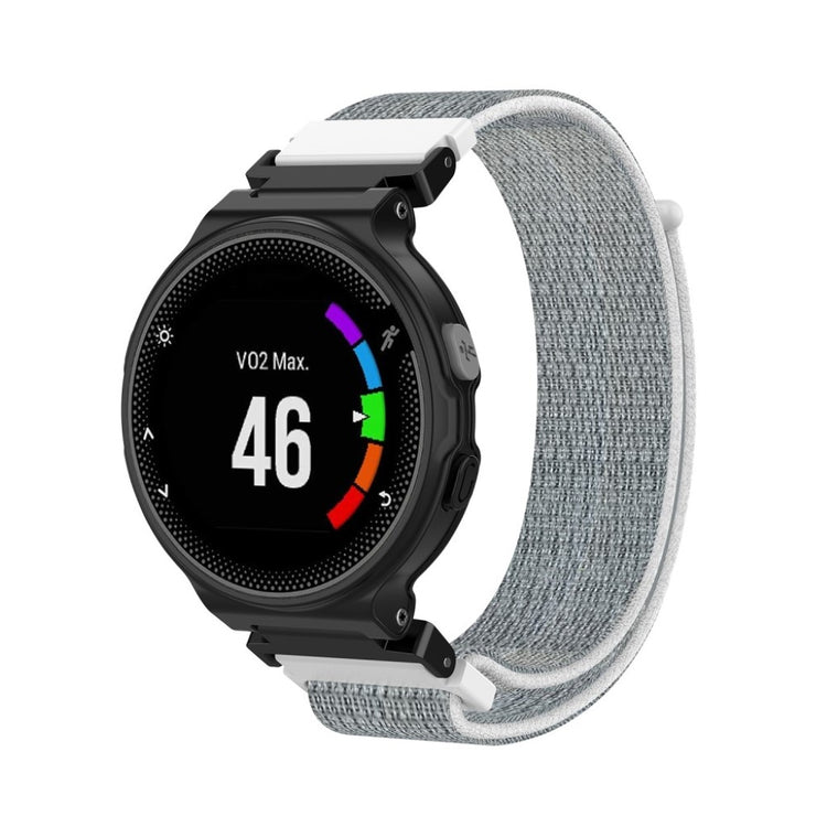 Vildt elegant Universal Garmin Nylon Rem - Sølv#serie_2