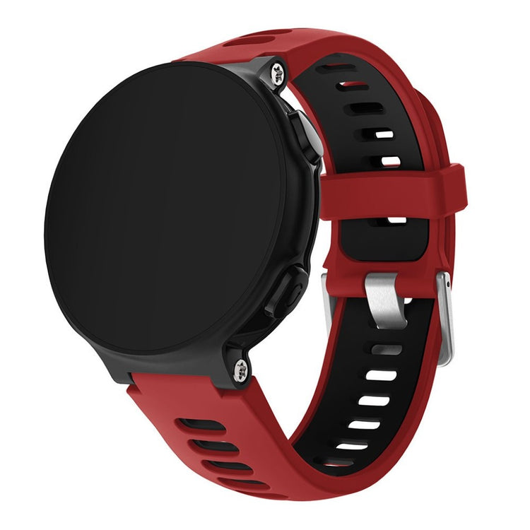 Meget pænt Universal Garmin Silikone Rem - Rød#serie_2