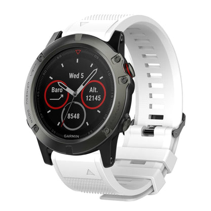 Vildt hårdfør Universal Garmin Silikone Rem - Hvid#serie_1