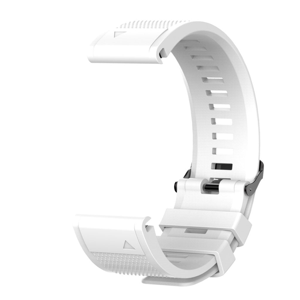 Vildt hårdfør Universal Garmin Silikone Rem - Hvid#serie_1