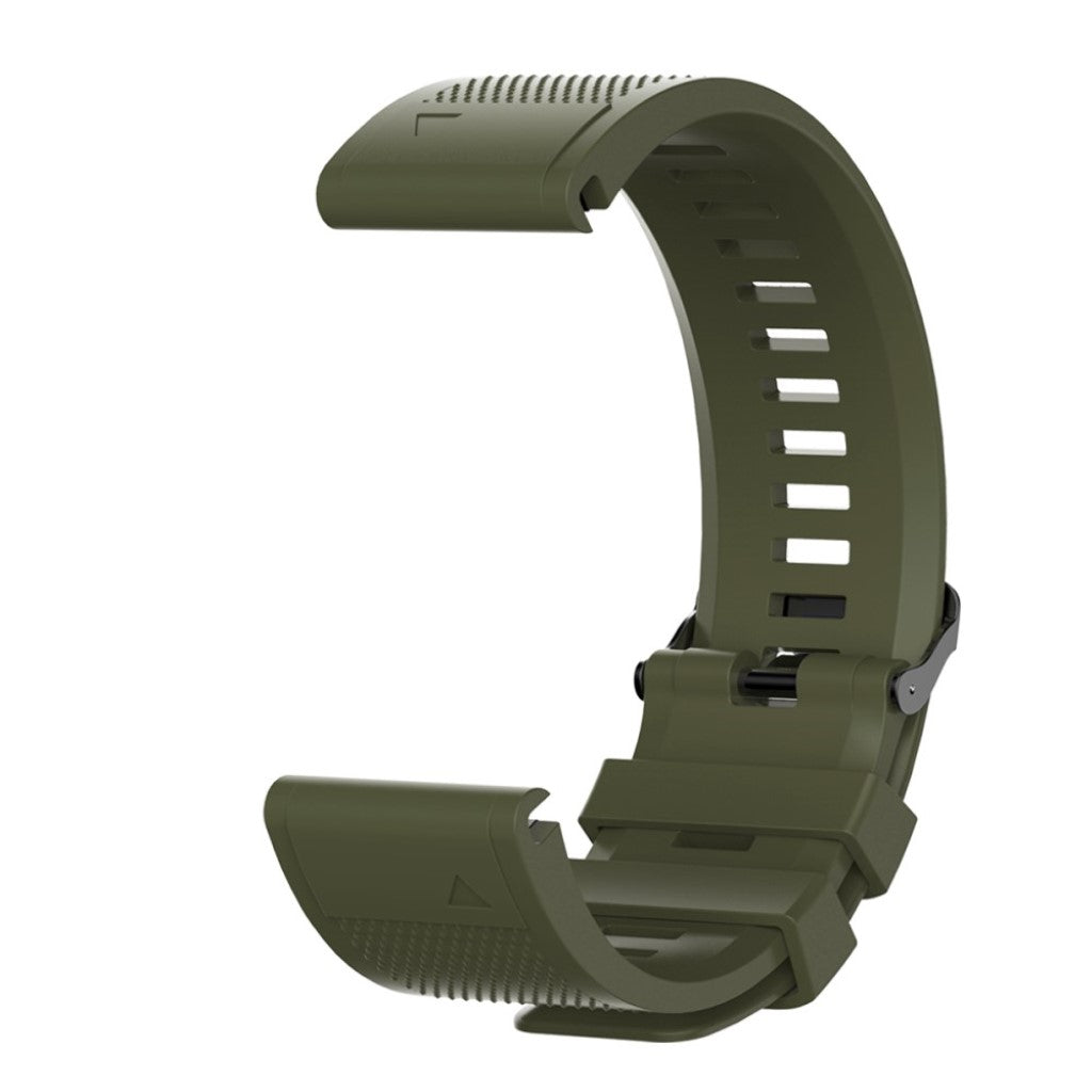 Vildt hårdfør Universal Garmin Silikone Rem - Grøn#serie_8