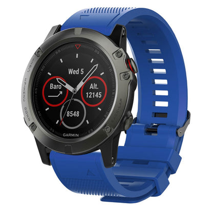 Vildt hårdfør Universal Garmin Silikone Rem - Blå#serie_9