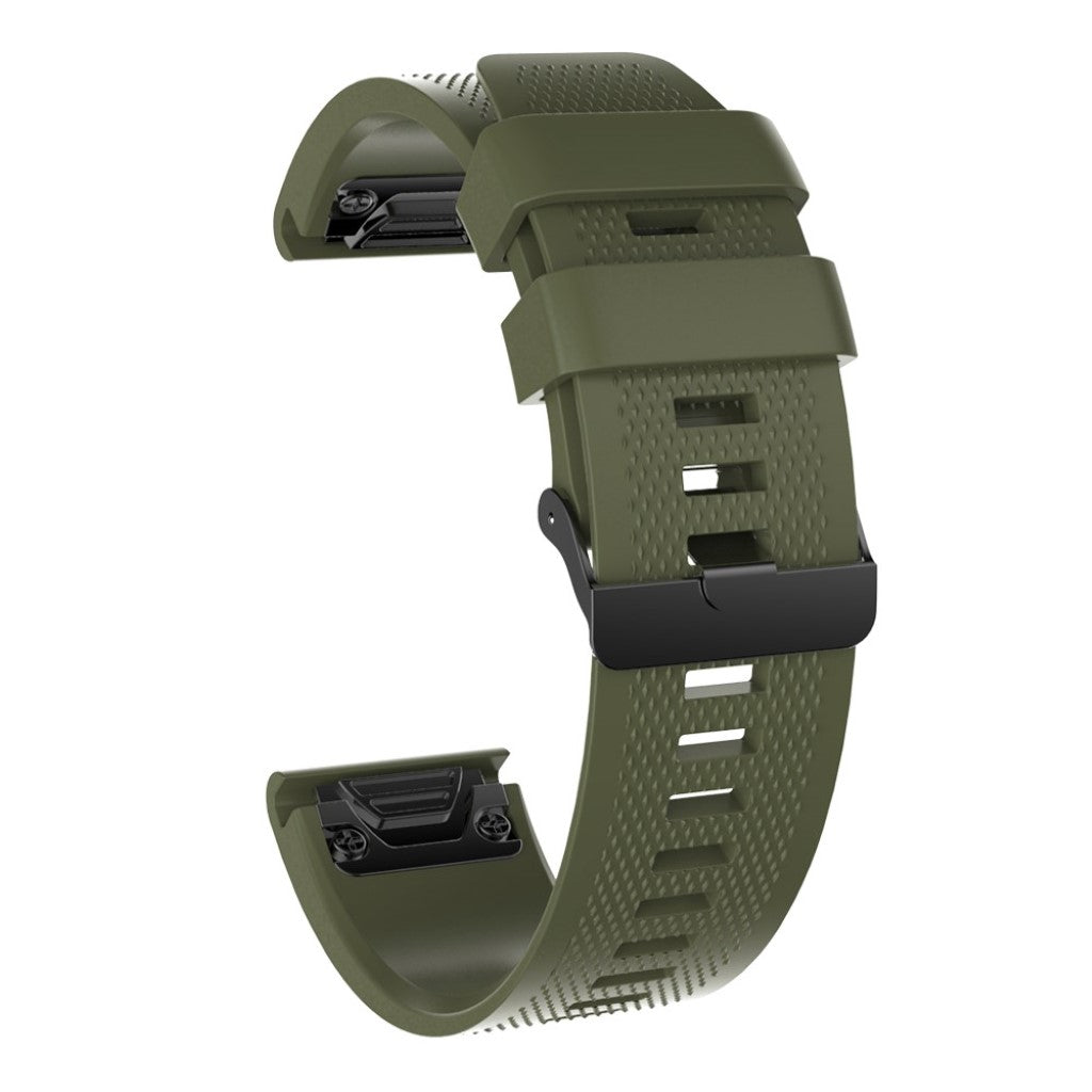 Rigtigt elegant Universal Garmin Silikone Rem - Grøn#serie_6