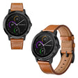 Molto Elegante Garmin Vivoactive 3 / Garmin Vivomove HR Vera Pelle Universali Cinturino