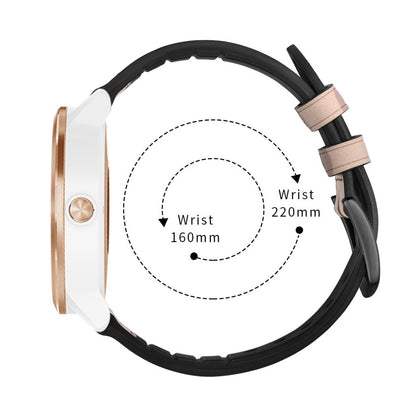 Fed Garmin Vivoactive 3 / Garmin Vivomove HR Ægte læder Rem - Brun#serie_6