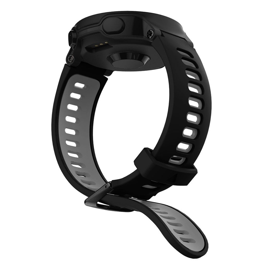 Rigtigt sejt Universal Garmin Silikone Rem - Sort#serie_2