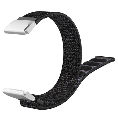 Fremragende Garmin Fenix 6 / Garmin Fenix 5 Nylon Rem - Sort#serie_5