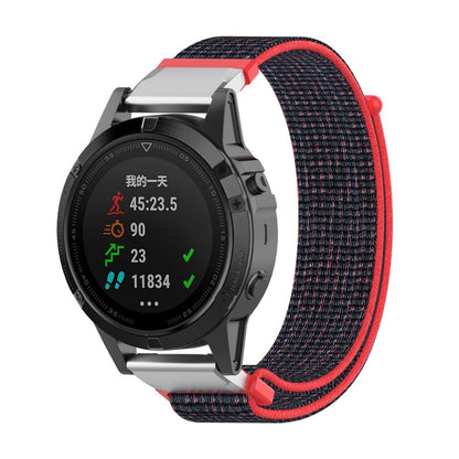 Fremragende Garmin Fenix 6 / Garmin Fenix 5 Nylon Rem - Flerfarvet#serie_6