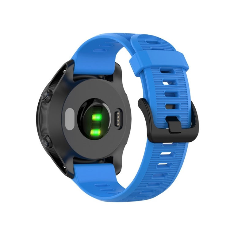 Komfortabel Universal Garmin Silikone Rem - Blå#serie_9