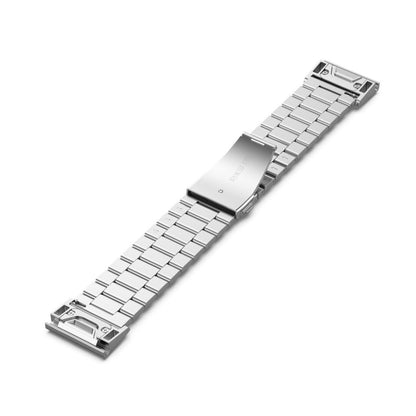 Nydelig Universal Garmin Metal Rem - Sølv#serie_087
