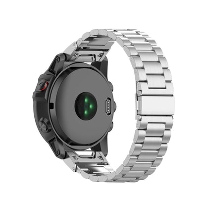 Mega komfortabel Universal Garmin Metal Rem - Sølv#serie_5