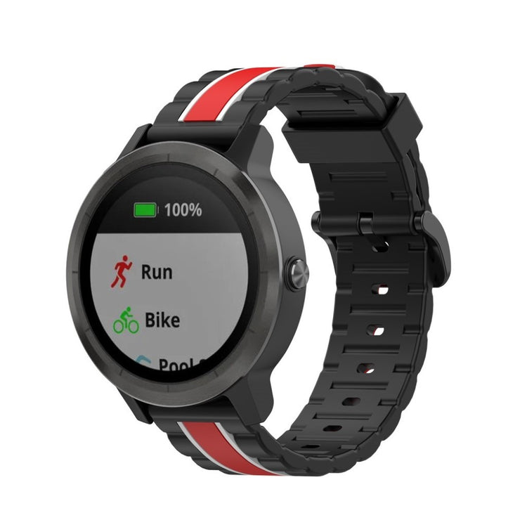 Vildt cool Universal Garmin Silikone Rem - Flerfarvet#serie_4