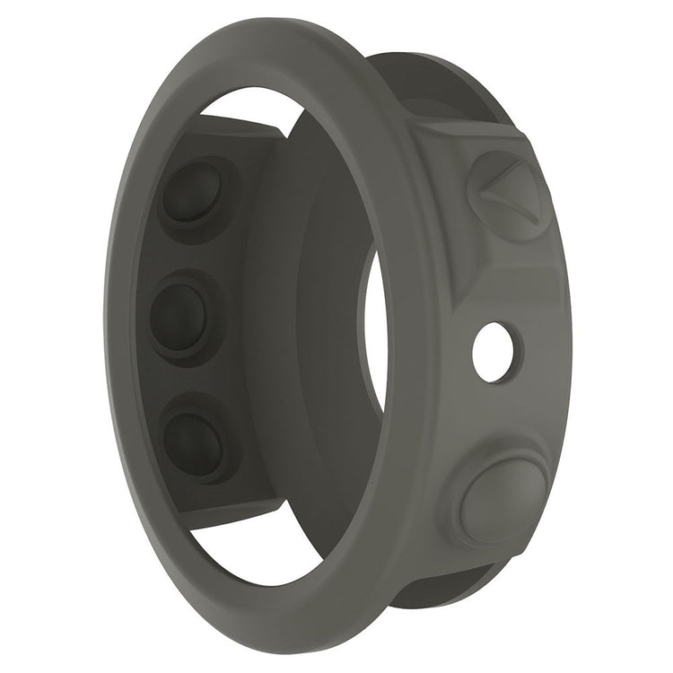 Garmin Fenix 5X  Silikone Bumper  - Sølv#serie_3