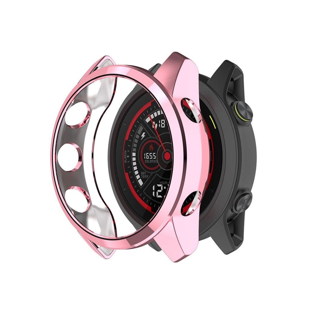 Garmin Forerunner 745 Stilfuld Silikone Bumper  - Pink#serie_2