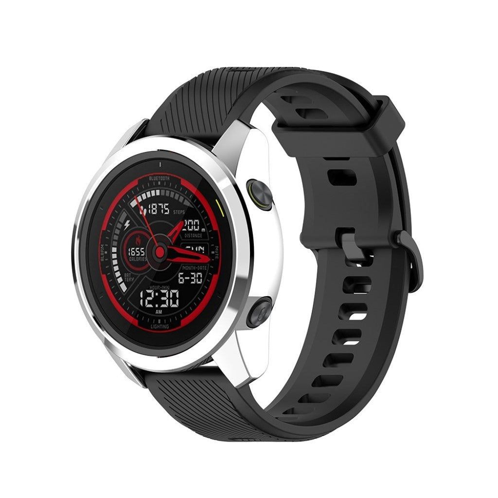 Garmin Forerunner 745 Stilfuld Silikone Bumper  - Sølv#serie_6