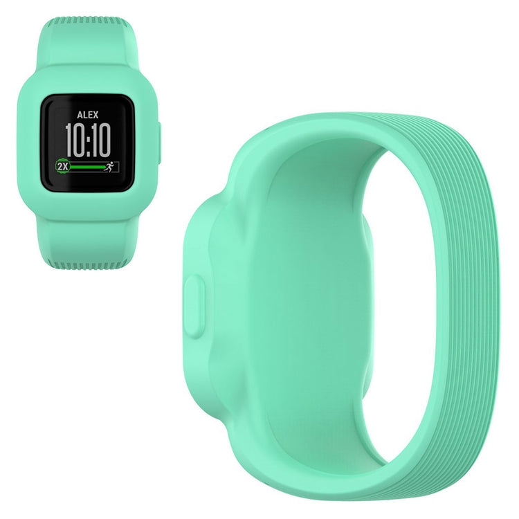 Fantastisk Garmin Vivofit Jr 3 Silikone Rem - Størrelse: L - Blå#serie_6