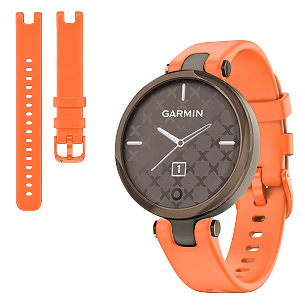 Vildt kønt Garmin Lily Silikone Rem - Orange#serie_3