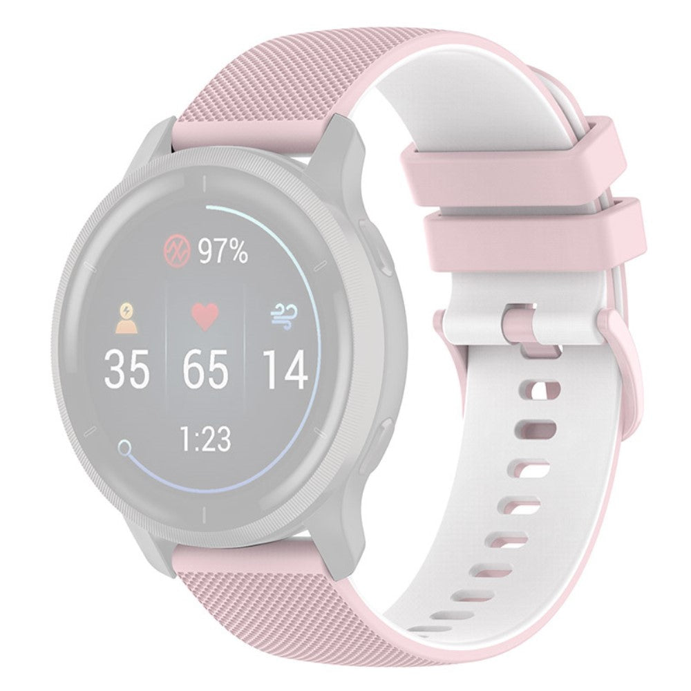 Rigtigt cool Universal Garmin Silikone Rem - Pink#serie_9