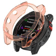 Garmin Fenix 7S Trasparente Silicone / TPU Custodia antiurto