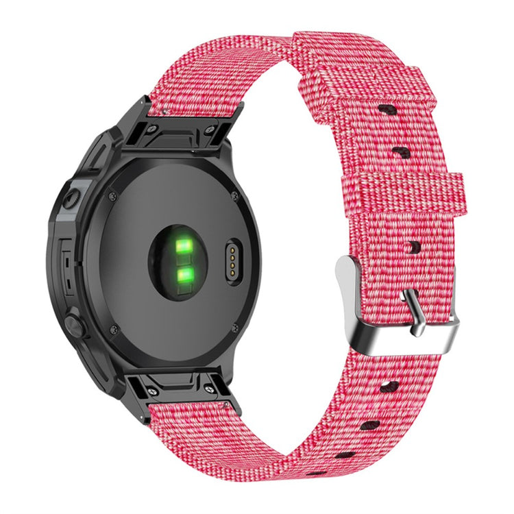 Rigtigt pænt Universal Garmin Nylon Rem - Pink#serie_1