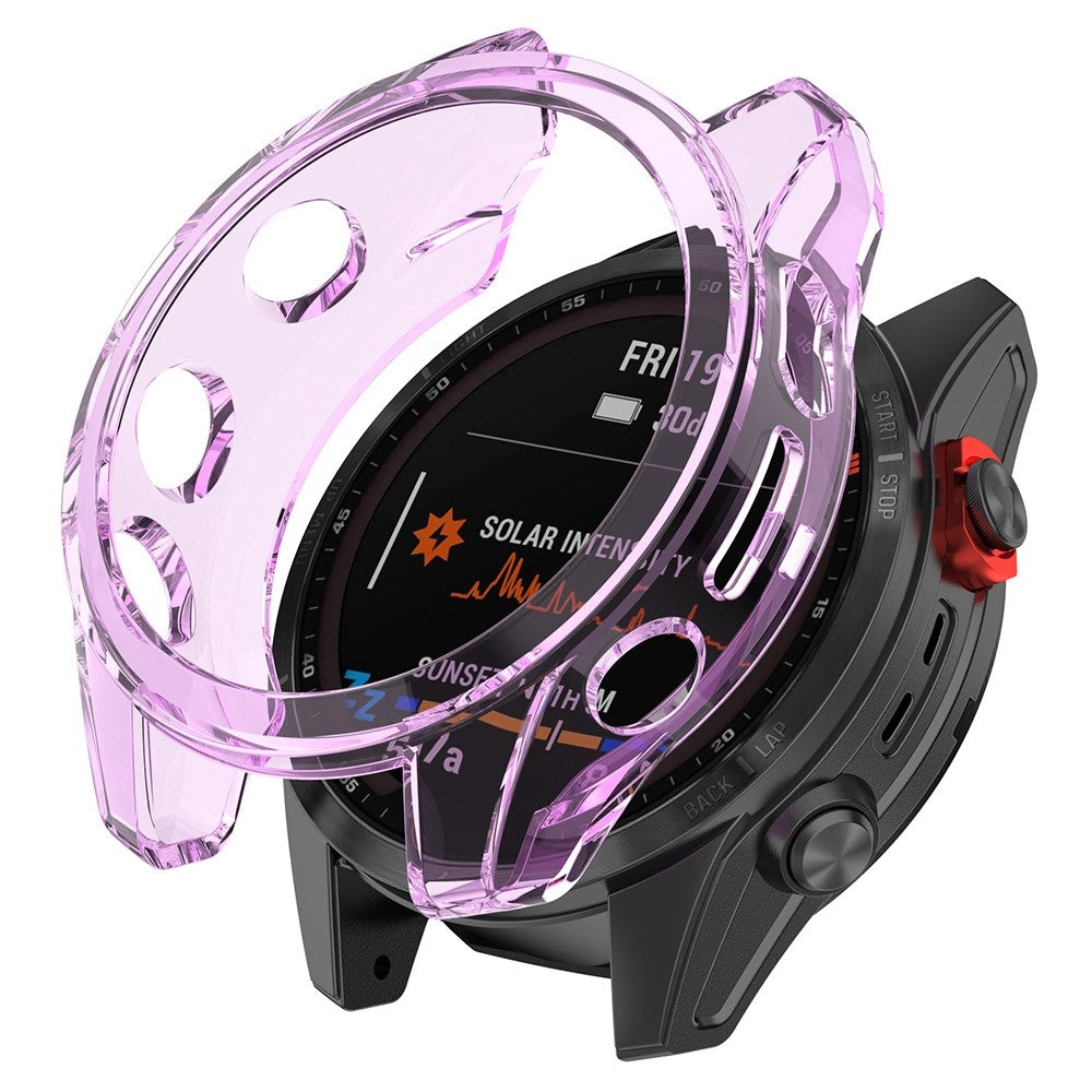 Rigtigt Godt Garmin Fenix 7S Silikone Cover - Lilla#serie_5