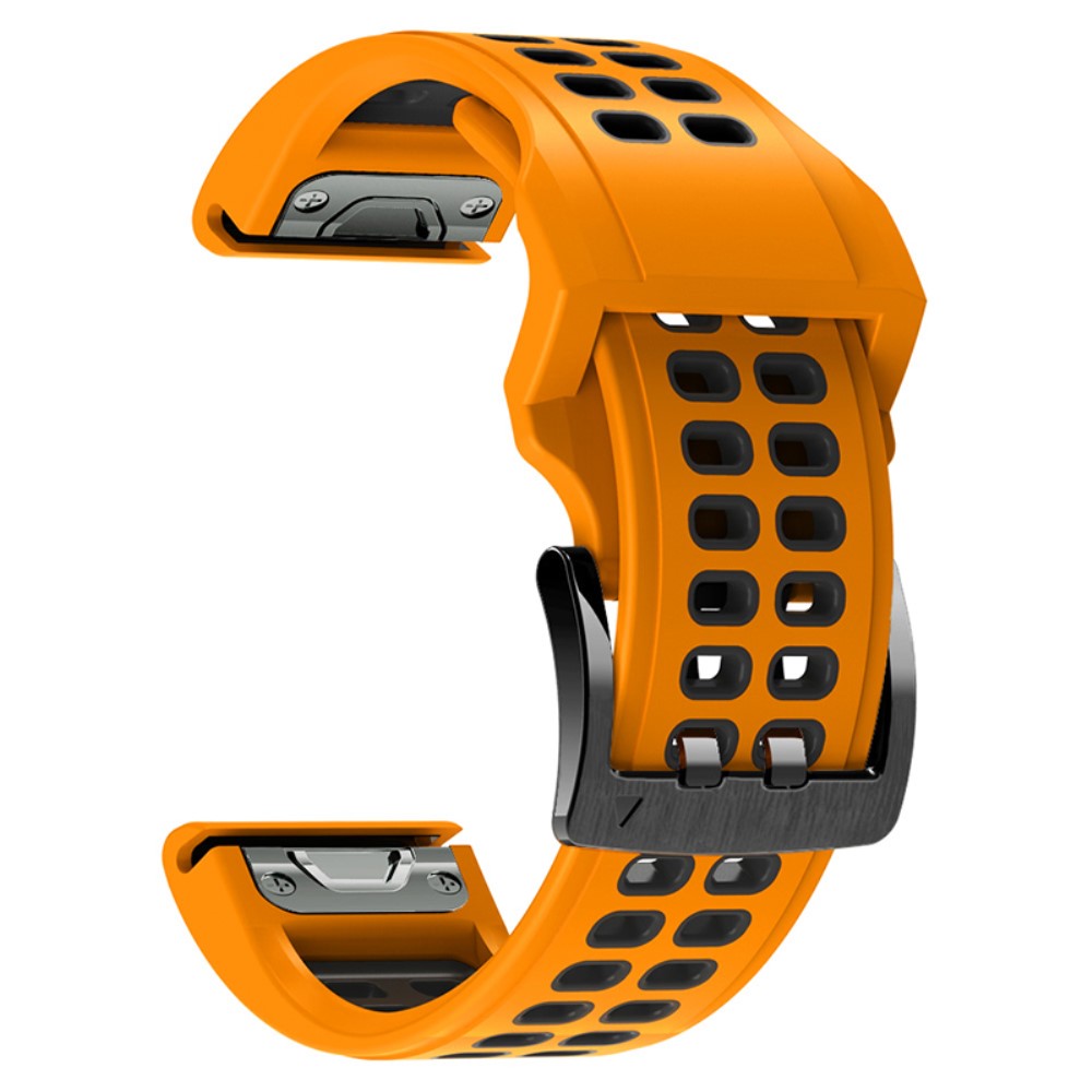 Sejt Universal Garmin Silikone Rem - Orange#serie_2