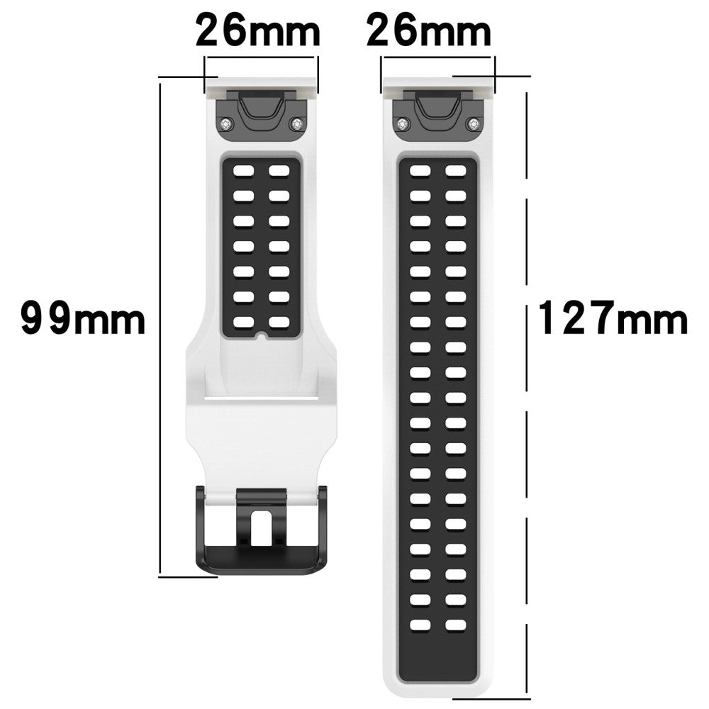 Solid Universal Silikone Rem - Sort#serie_6