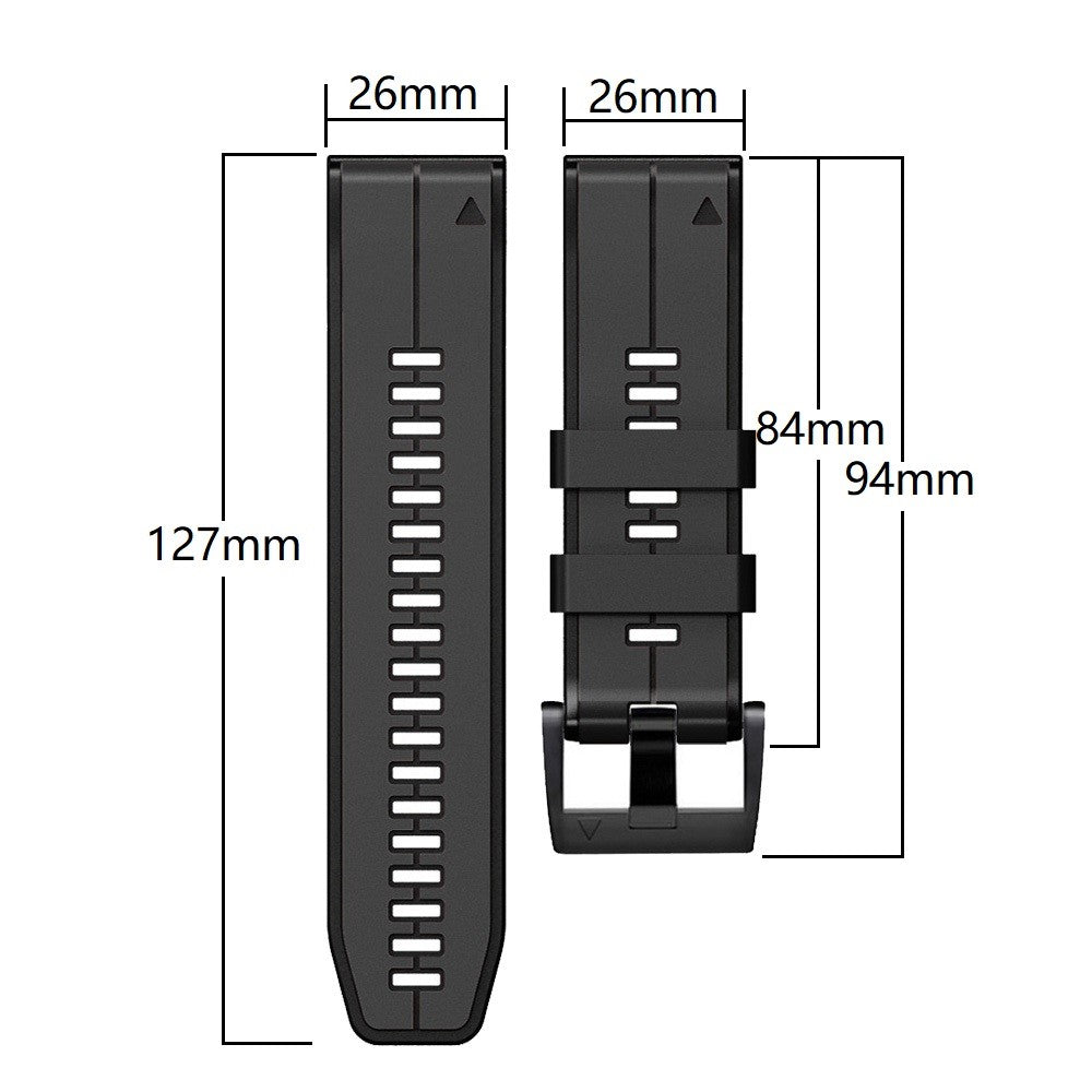 Fremragende Universal Silikone Urrem - Grøn#serie_7