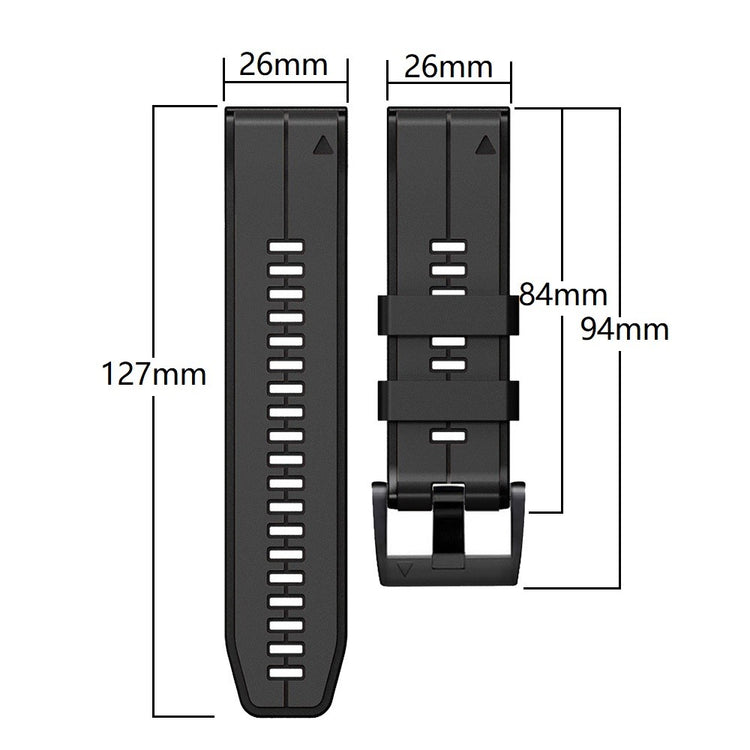 Fremragende Universal Silikone Urrem - Blå#serie_9