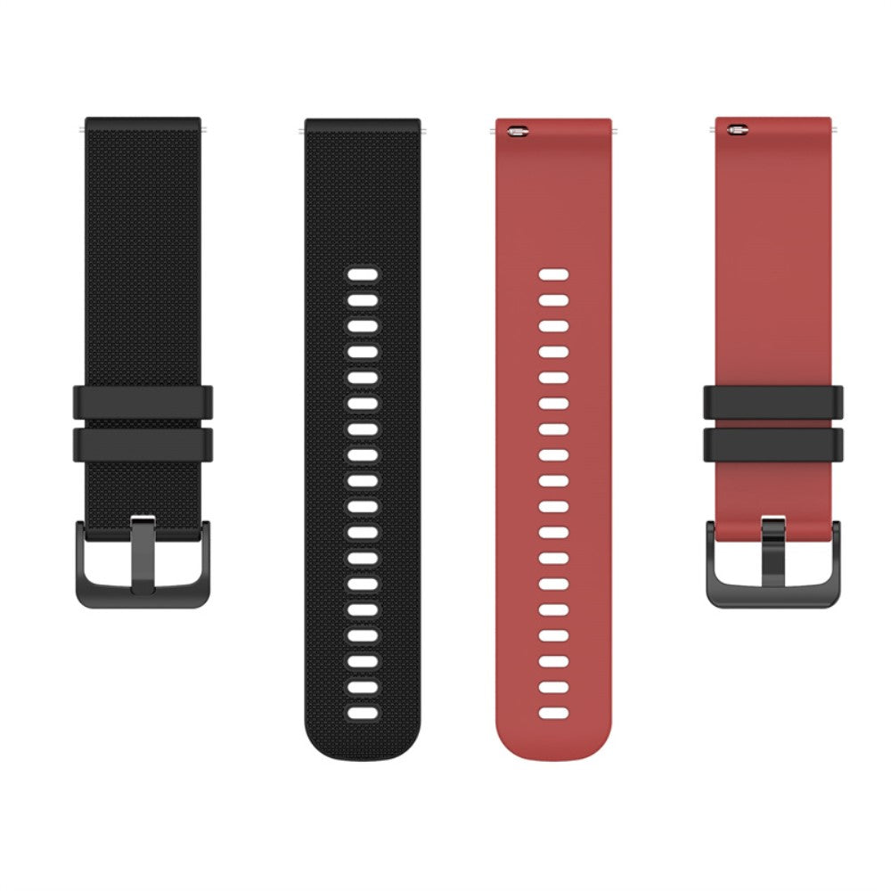 Mega fed Universal Garmin Silikone Urrem - Rød#serie_3