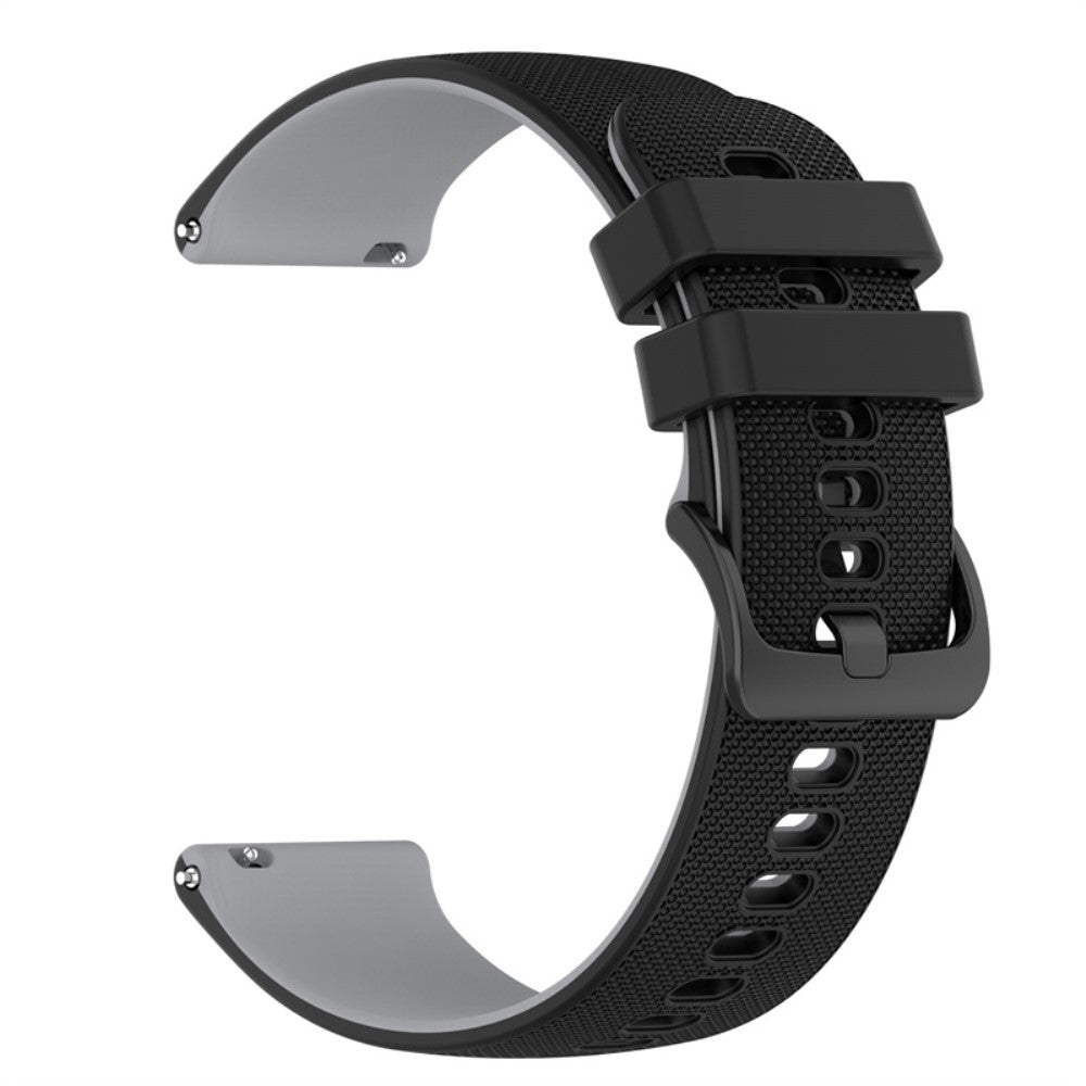Helt vildt fed Universal Garmin Silikone Rem - Sort#serie_4