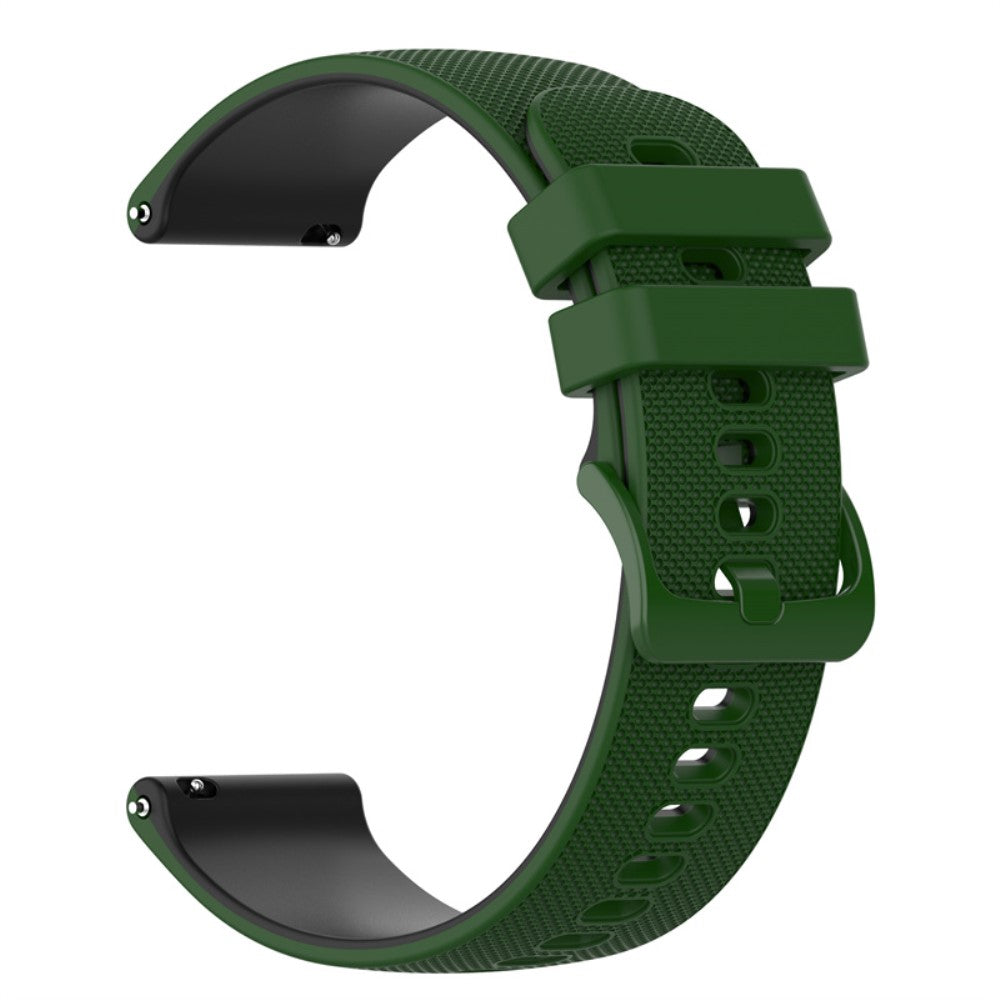 Helt vildt fed Universal Garmin Silikone Rem - Grøn#serie_7