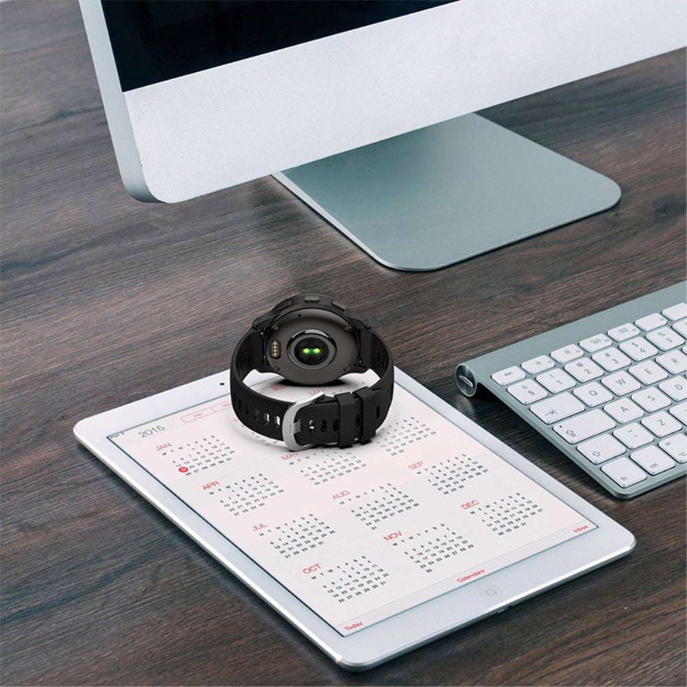 Meget slidstærk Universal Garmin Silikone Rem - Rød#serie_9