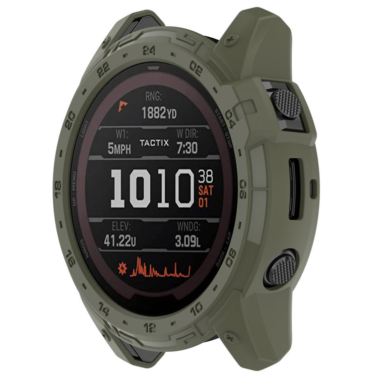 Garmin Enduro 2 / Garmin Tactix 7  Silikone Bumper  - Grøn#serie_3