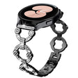 Super Gradevole Garmin Smartwatch Metallo E Strass Universali Cinturino