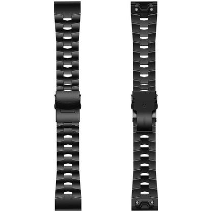 Meget hårdfør Universal Garmin Metal Rem - Sort#serie_1
