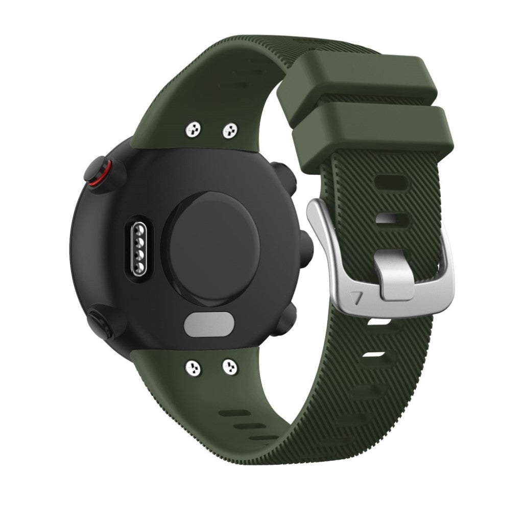 Helt vildt godt Garmin Forerunner 45S Silikone Rem - Grøn#serie_9